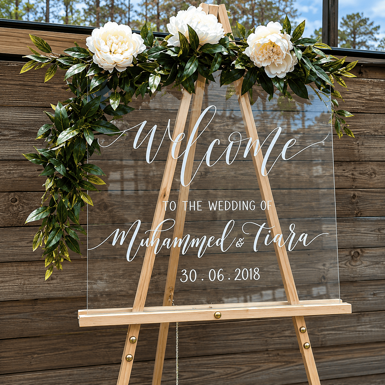 Acrylic Welcome Sign Acrylic Welcome Sign