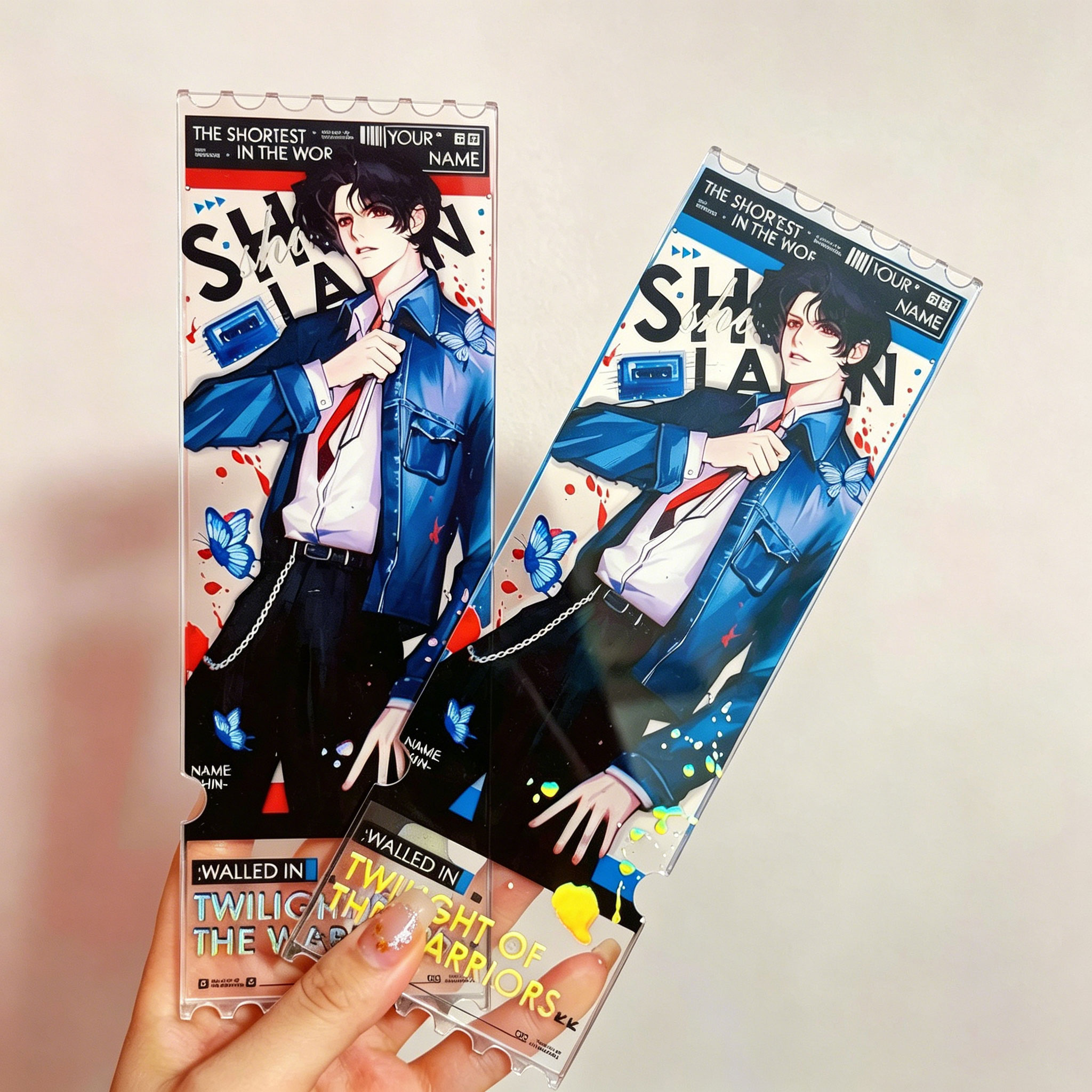 acrylic ticket Acrylic Ticket